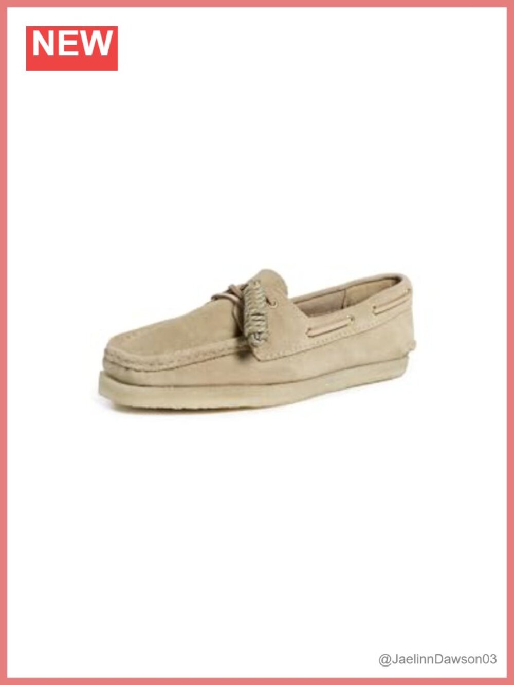 Women's Suede Boat Shoes Slip-On Mocc Summer Crepe Sole